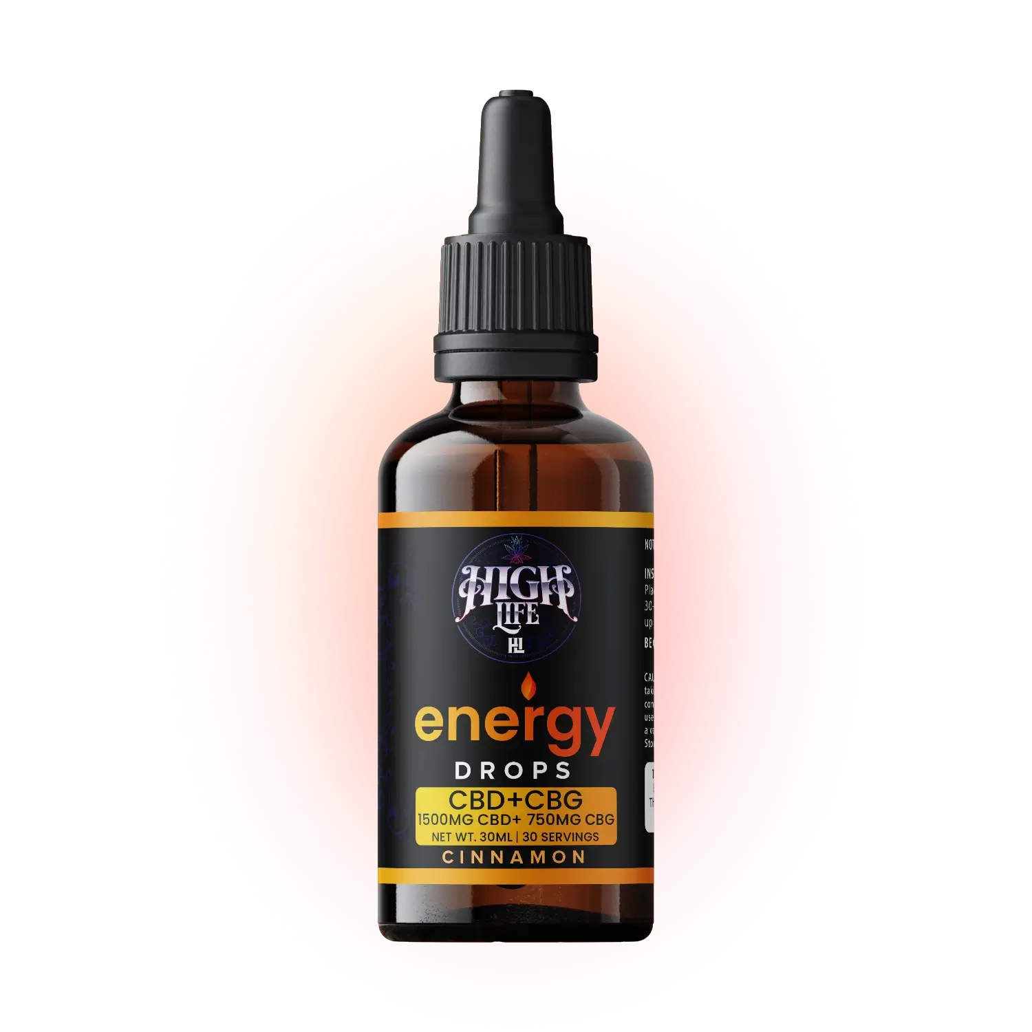 Energy | CBD + CBG Tincture (1500mg CBD/750mg CBG)